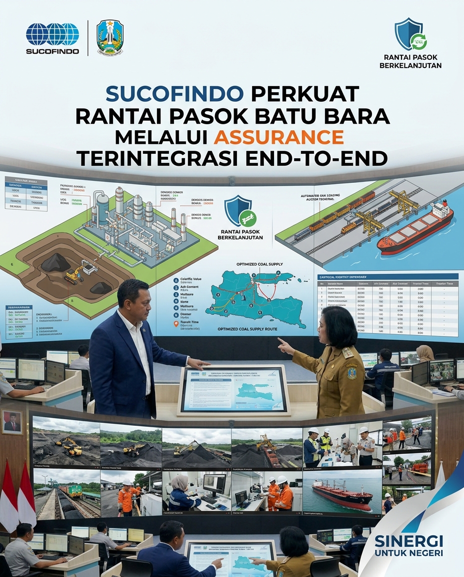 SUCOFINDO STRENGTHENS THE COAL SUPPLY CHAIN THROUGH INTEGRATED END-TO-END ASSURANCE
