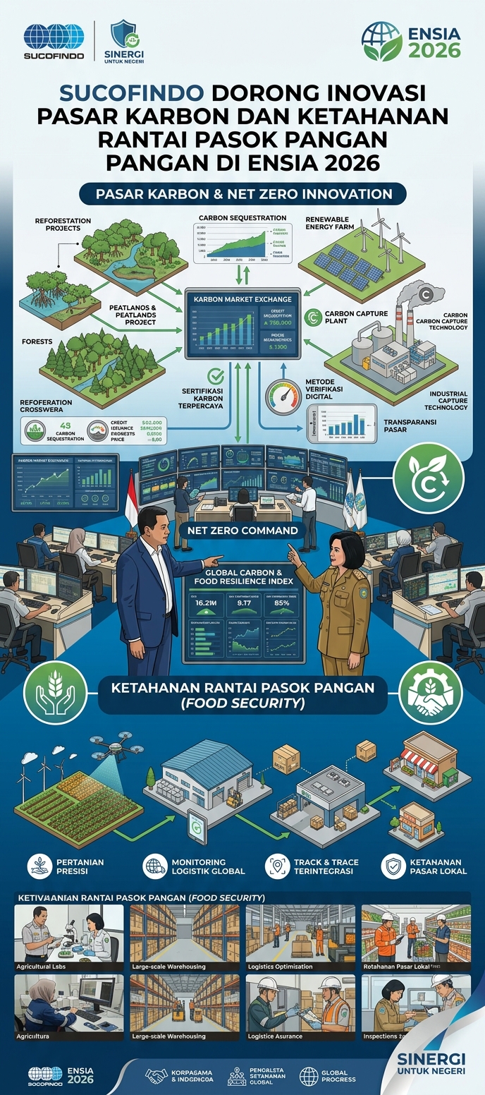 SUCOFINDO PROMOTES CARBON MARKET INNOVATION AND FOOD SUPPLY CHAIN RESILIENCE AT ENSIA 2026