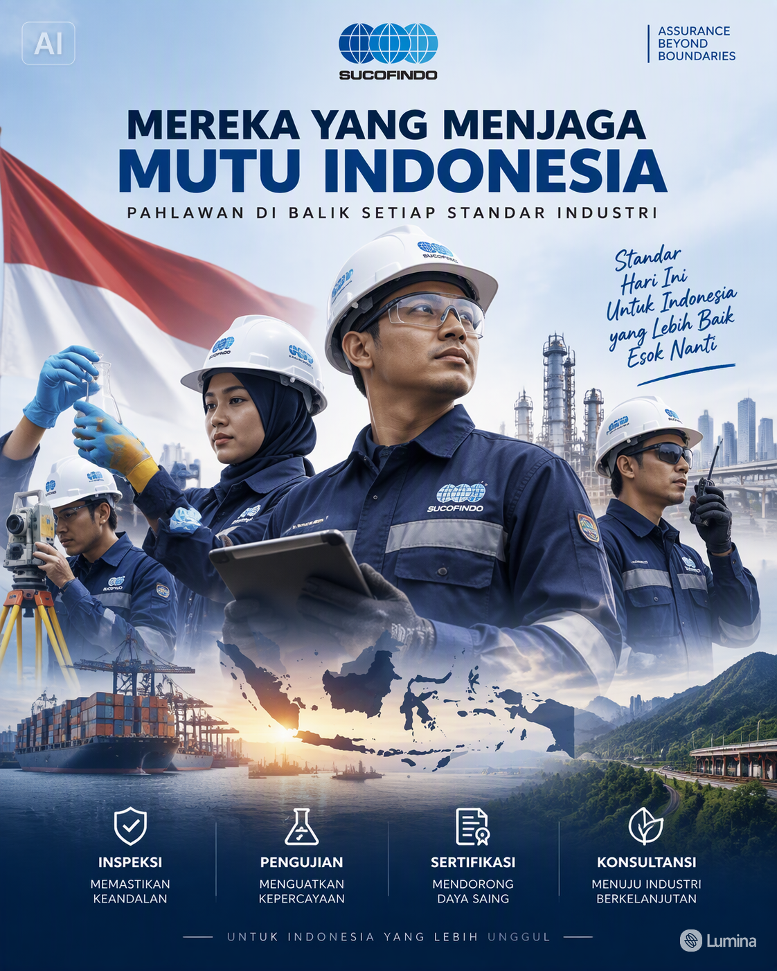 THOSE WHO SAFEGUARD INDONESIA'S QUALITY: THE HEROES BEHIND EVERY INDUSTRIAL STANDARD